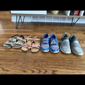Girls size 2 shoe bundle